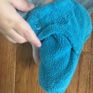 Zutano infant booties.